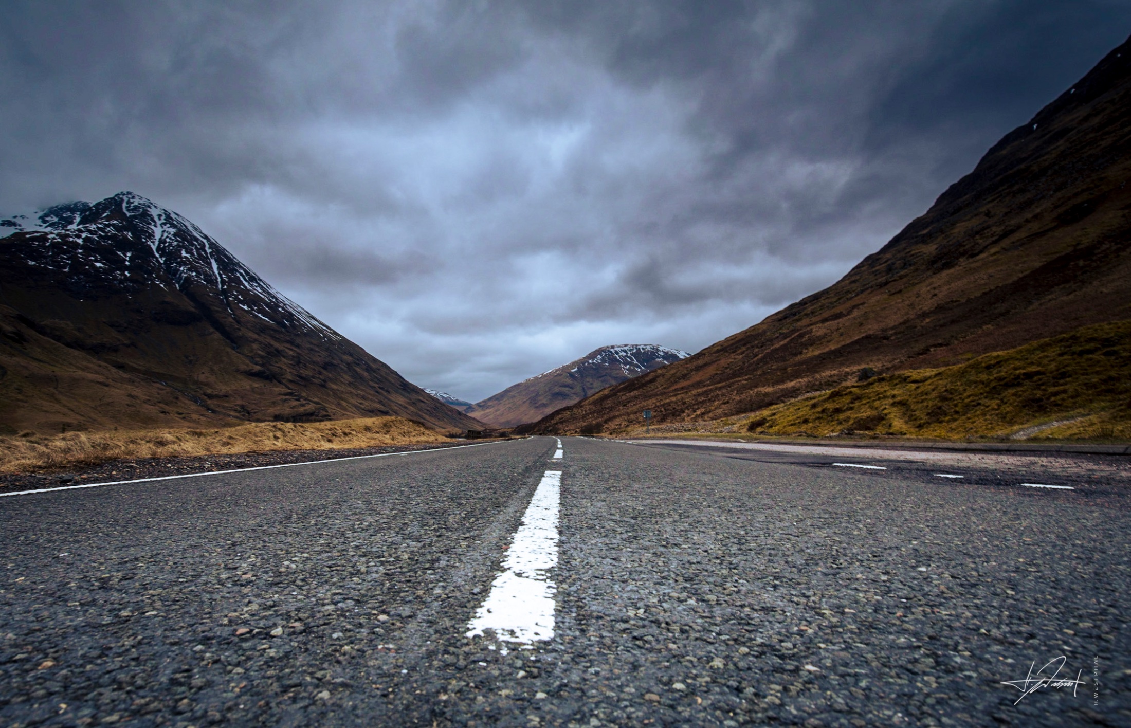The A82 through Glen Coe, Scotland